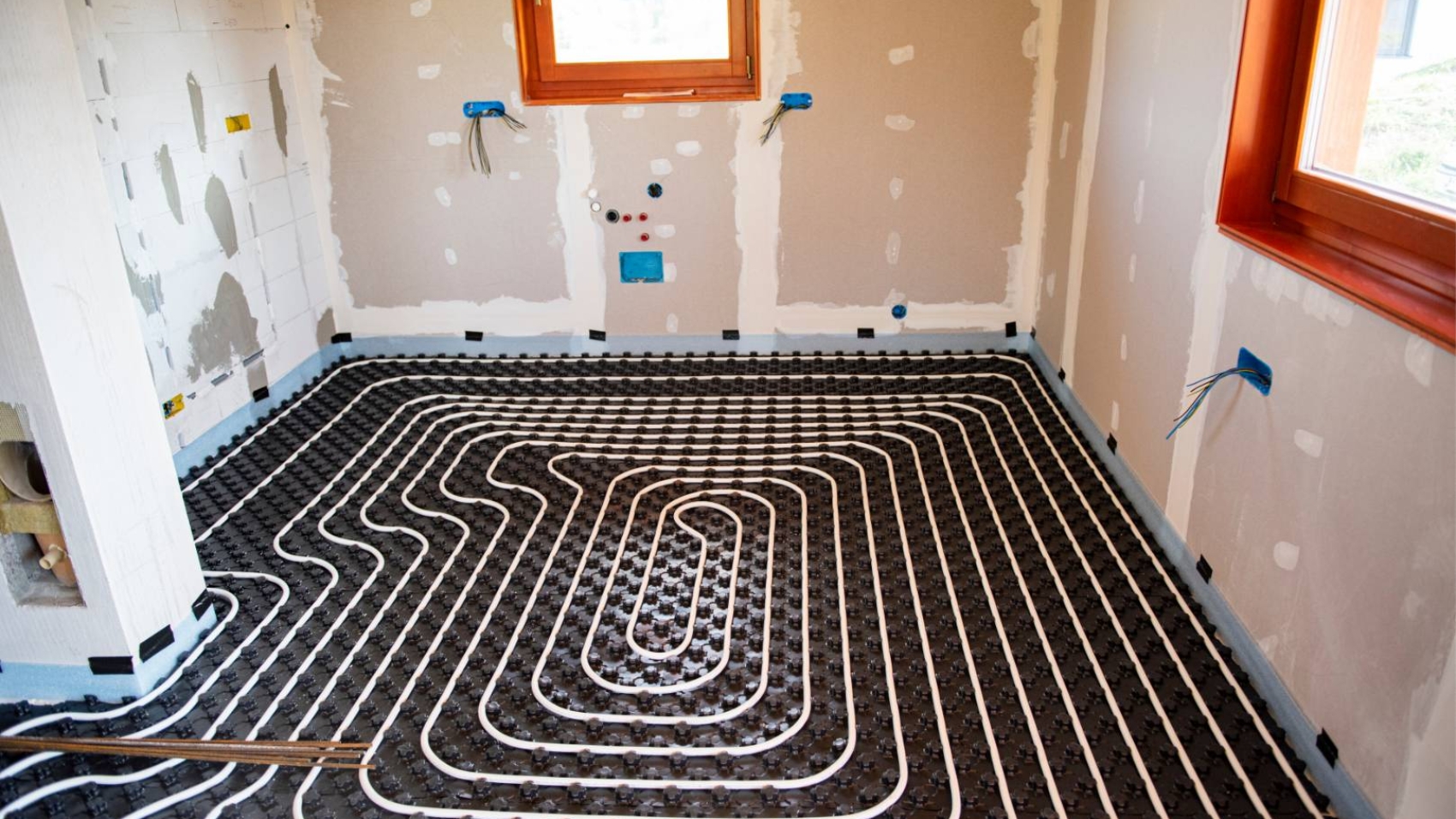 Ogrzewanie łazienki - elektryczne ogrzewanie podłogowe